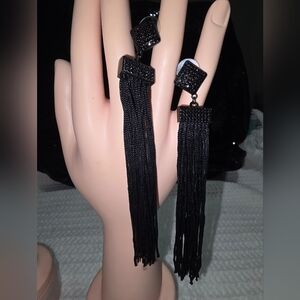 Park Lane Zara Chandalier/Fringe Eaarings